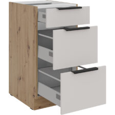 Szafka z szufladami 40 IBARA 11 dąb artisan / kaszmir