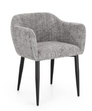 BIZZOTTO krzesło KATI ARM szare