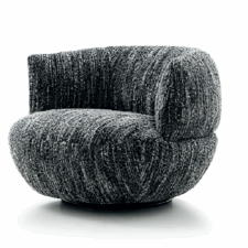 Fotel Melhus ML Velvet nowoczesny do salonu