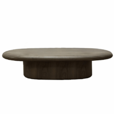 Holstebro KS duży okrągły drewniany stolik kawowy