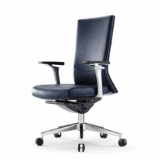 Fotel Biurowy Imatra Low ML Skóra naturalna