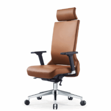 Fotel Biurowy Vejle High ML Skóra ekologiczna