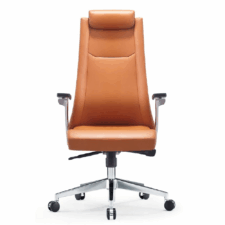 Fotel Biurowy Hede High ML Skóra ekologiczna