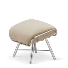 Podnóżek do fotela Sore/Sveg XZ – beżowy, stylowy dodatek do wnętrza