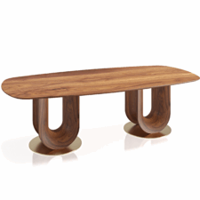 Myllor stół nowoczesny drewniany do jadalni WD