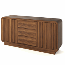 Komoda Varnis drewniana nowoczesna Orzech