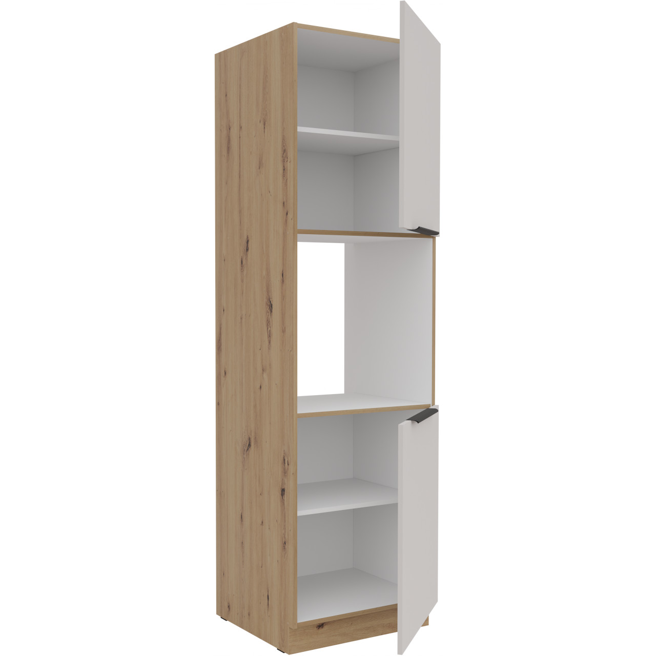 Słupek kuchenny 60 IBARA 42 dąb artisan / kaszmir - obrazek 3