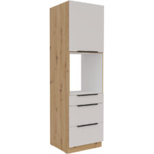 Słupek kuchenny 60 IBARA 43 dąb artisan / kaszmir