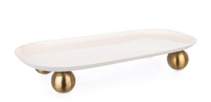 BIZZOTTO taca dekoracyjna DONYA 40,5 biała