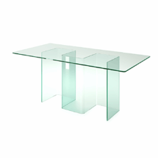 Loen stół szklany nowoczesny do jadalni WD