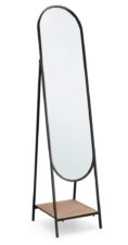 BIZZOTTO lustro stojące VALENTIN czarne