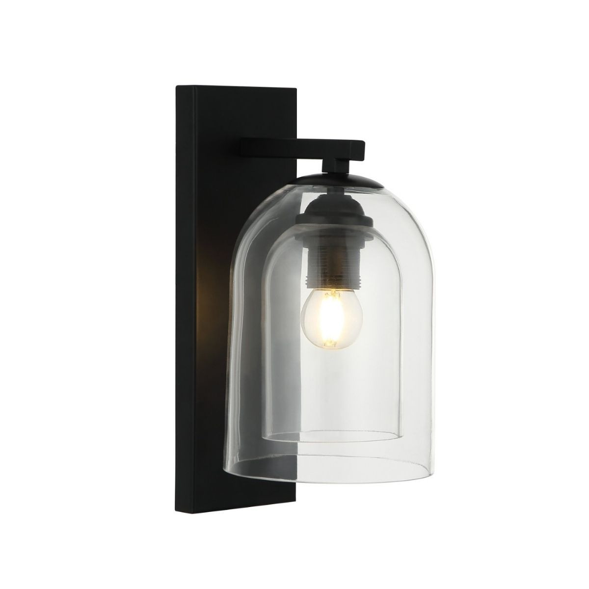 Kinkiet Elaris transparentny 1xE27 - obrazek 3