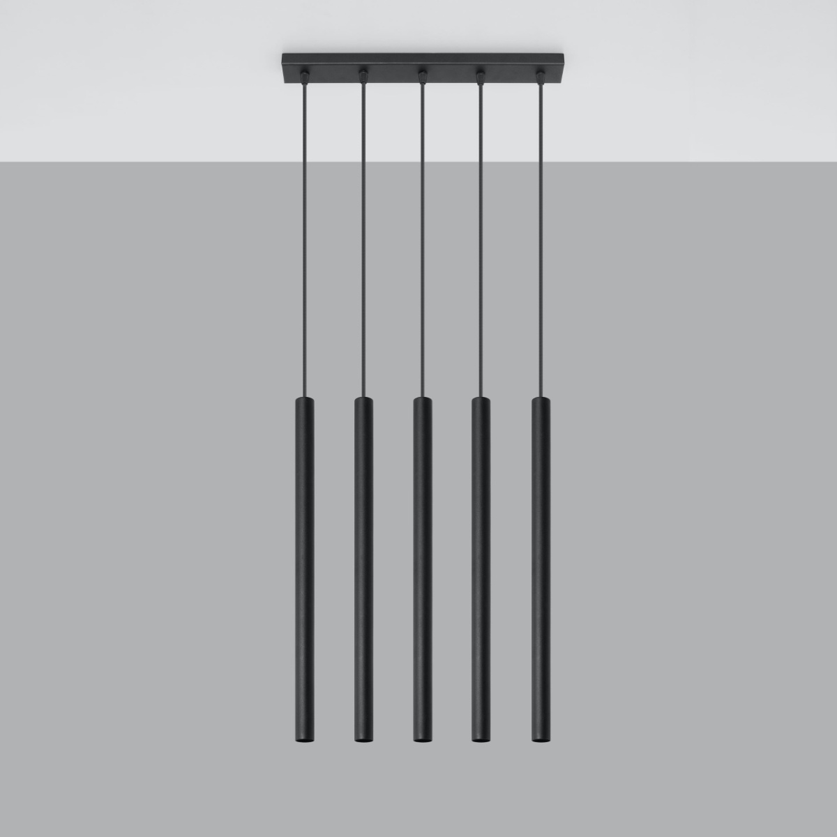 Lampa wisząca PASTELO 5 czarna - obrazek 6