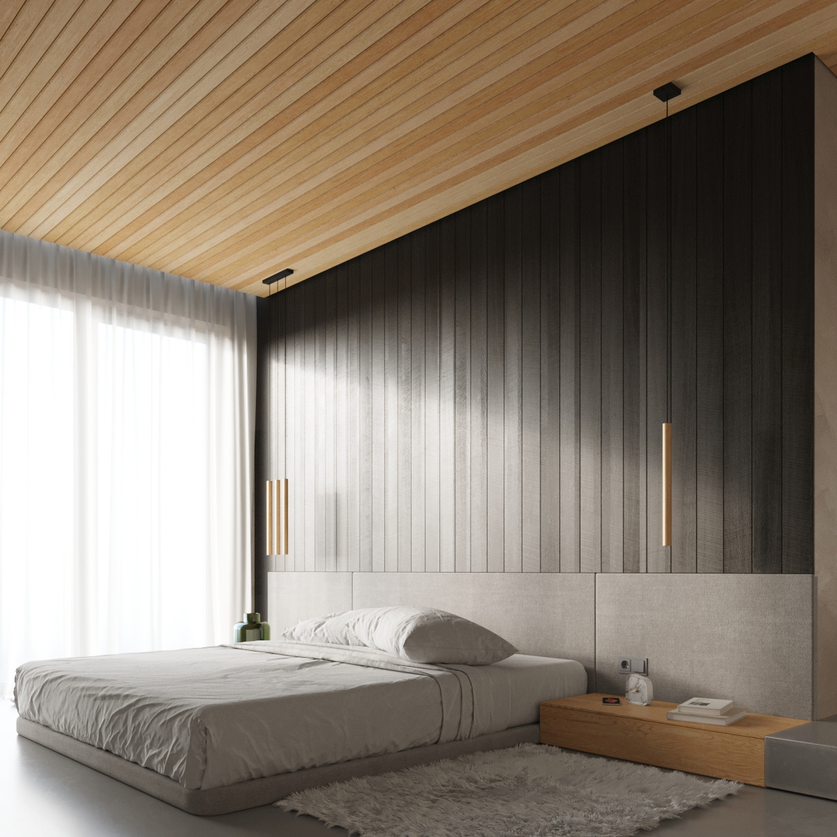 Lampa wisząca PASTELO 1 drewno - obrazek 5