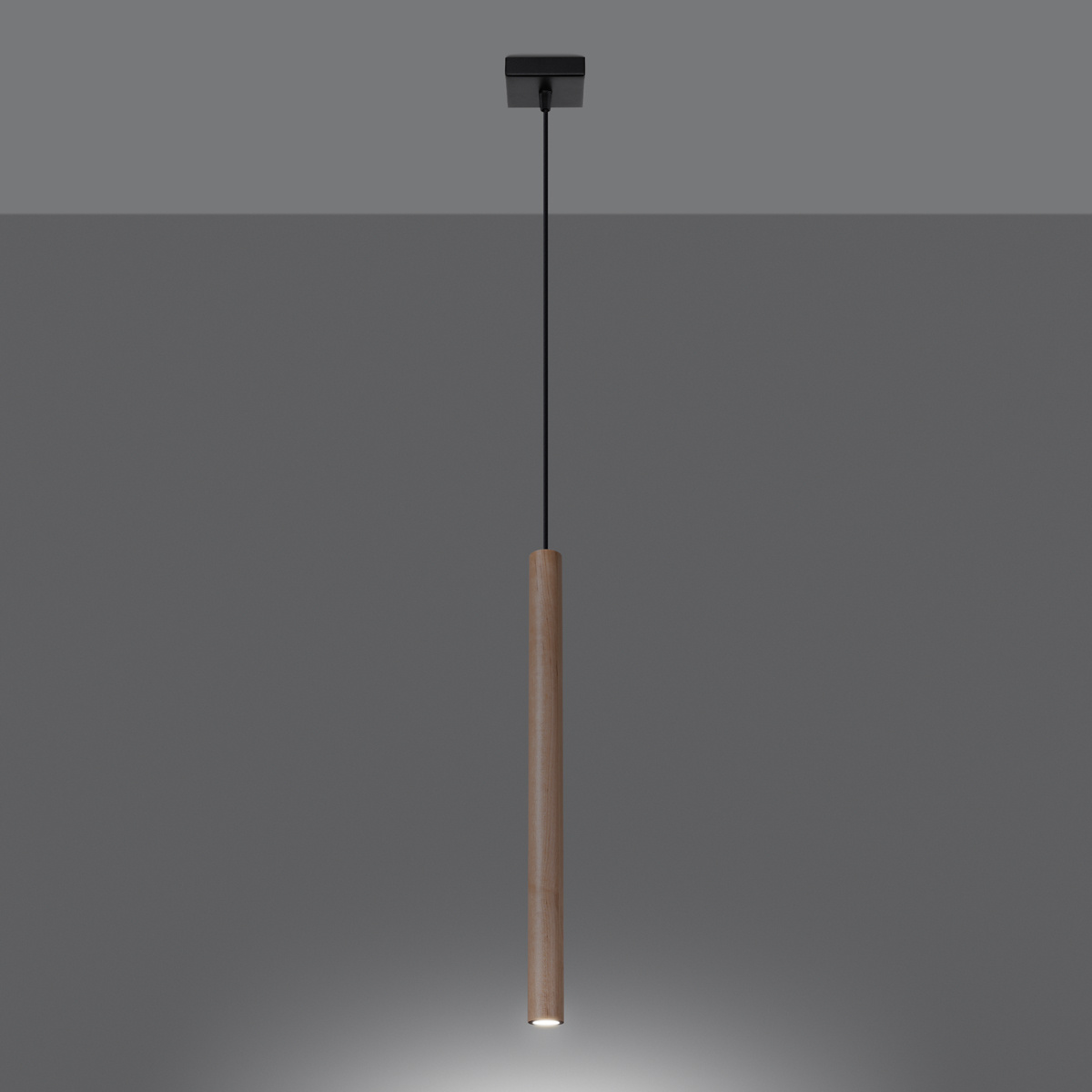 Lampa wisząca PASTELO 1 drewno - obrazek 7