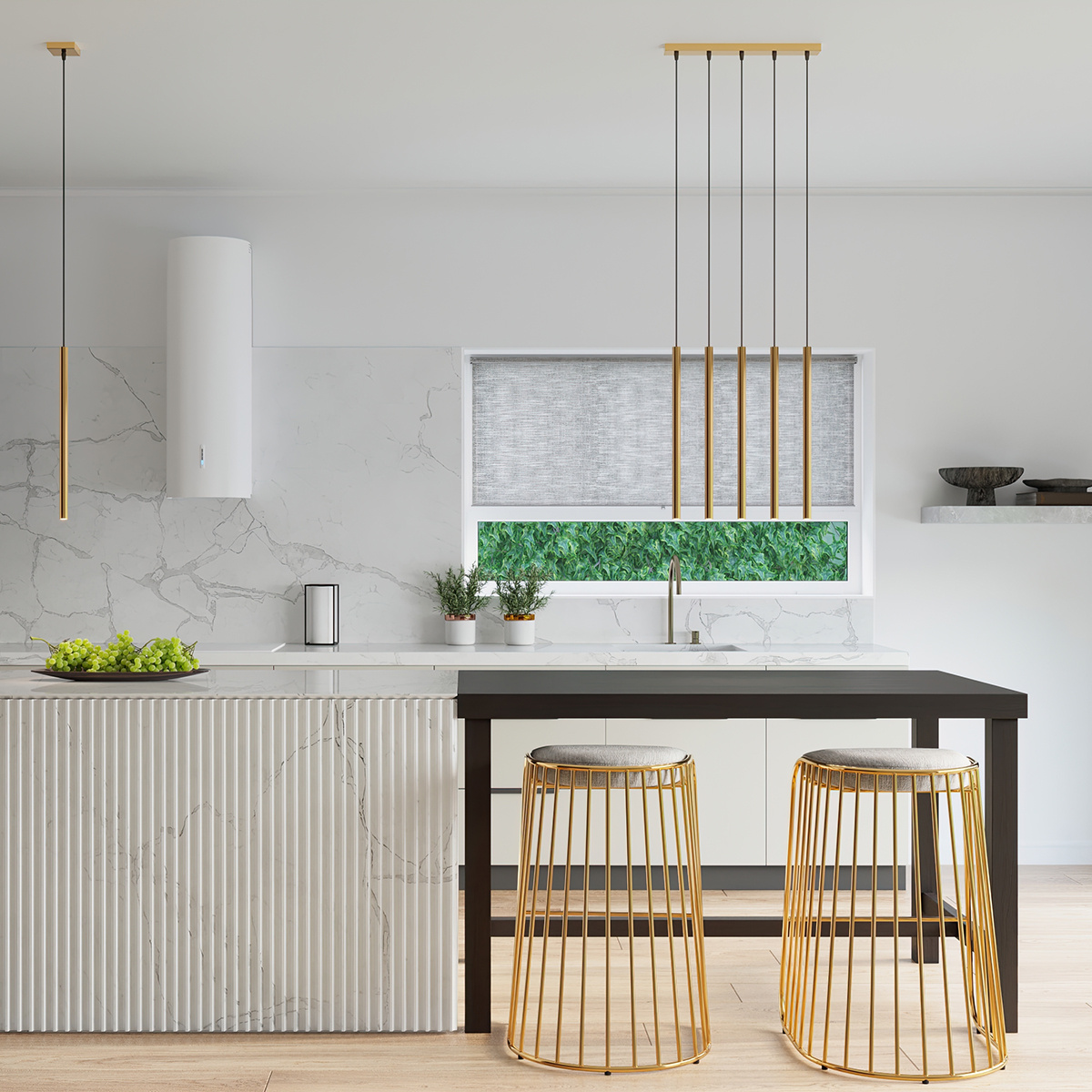 Lampa wisząca PASTELO 1 złota - obrazek 4