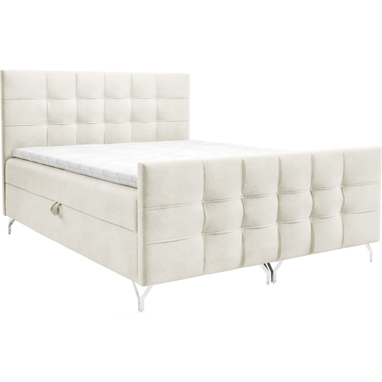 Łóżko kontynentalne SIEBEN LUX 180x200 z pojemnikiem i wyborem tkaniny - obrazek 14