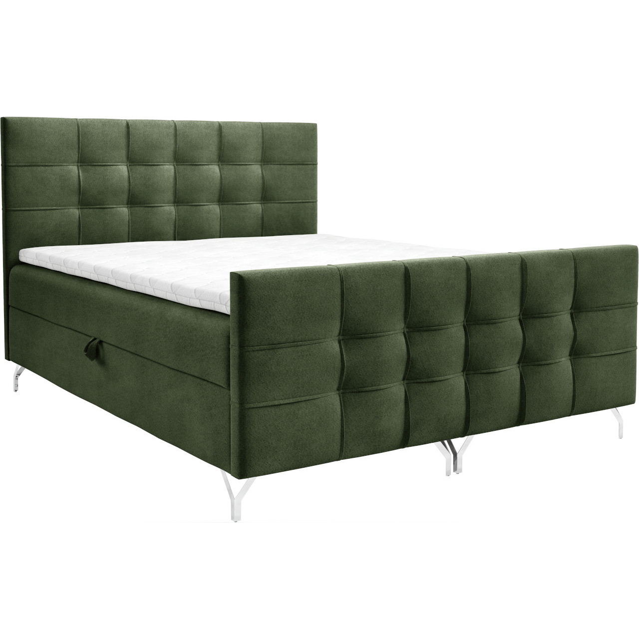 Łóżko kontynentalne SIEBEN LUX 180x200 z pojemnikiem i wyborem tkaniny - obrazek 13