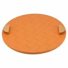 RICHMOND taca dekoracyjna MAVEY pomarańczowa