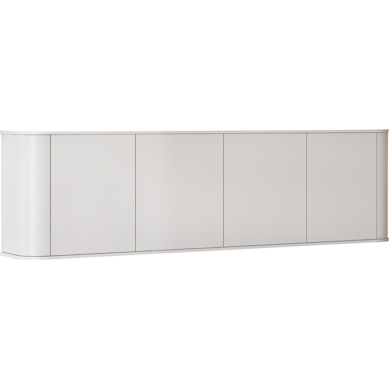 Zestaw mebli do salonu AZELIO 3 biały – komoda RTV 215 i komoda 4D - obrazek 4