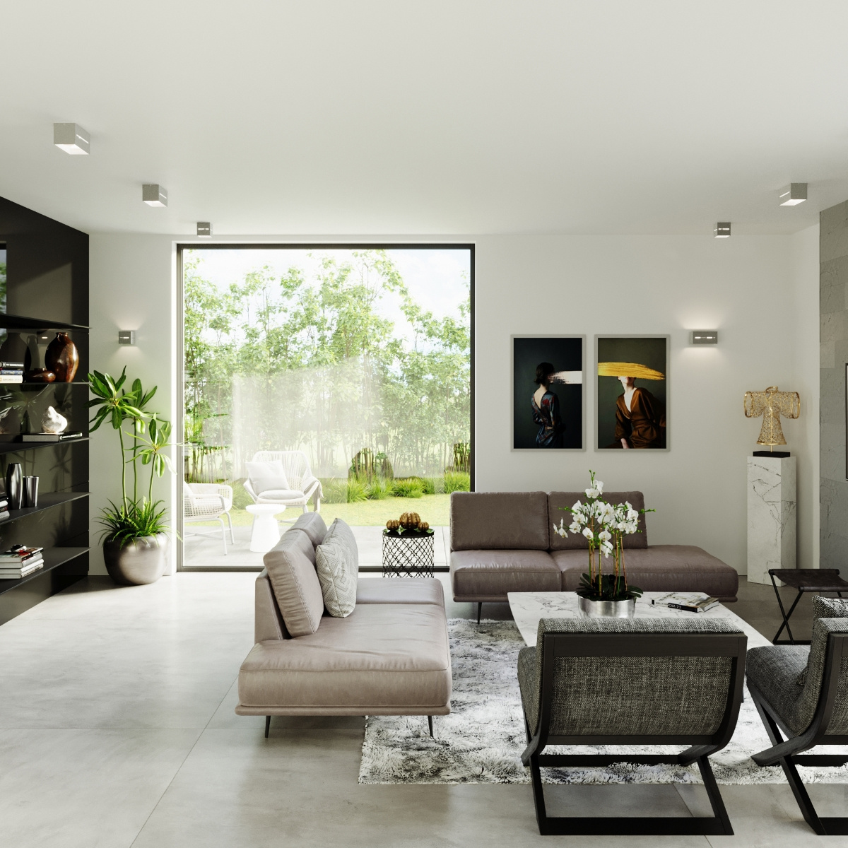 Kinkiet LOBO szary - obrazek 3