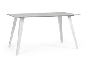 BIZZOTTO stół jadalniany ARJETA 140x80 biały