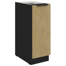 Szafka dolna CARGO 30 CAMERON 13 czarny / dąb artisan