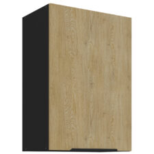 Szafka górna 50 CAMERON 30 czarny / dąb artisan