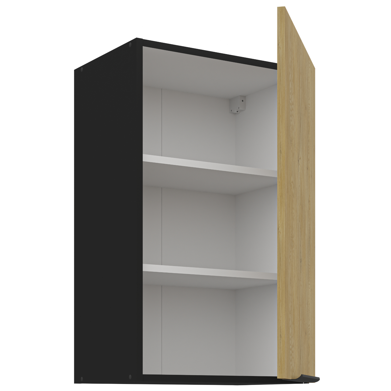 Szafka górna 45 CAMERON 32 czarny / dąb artisan - obrazek 3