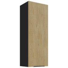 Szafka górna 40 CAMERON 36 czarny / dąb artisan
