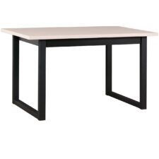 Stół DS52 80x140/180 kaszmir laminat / czarny