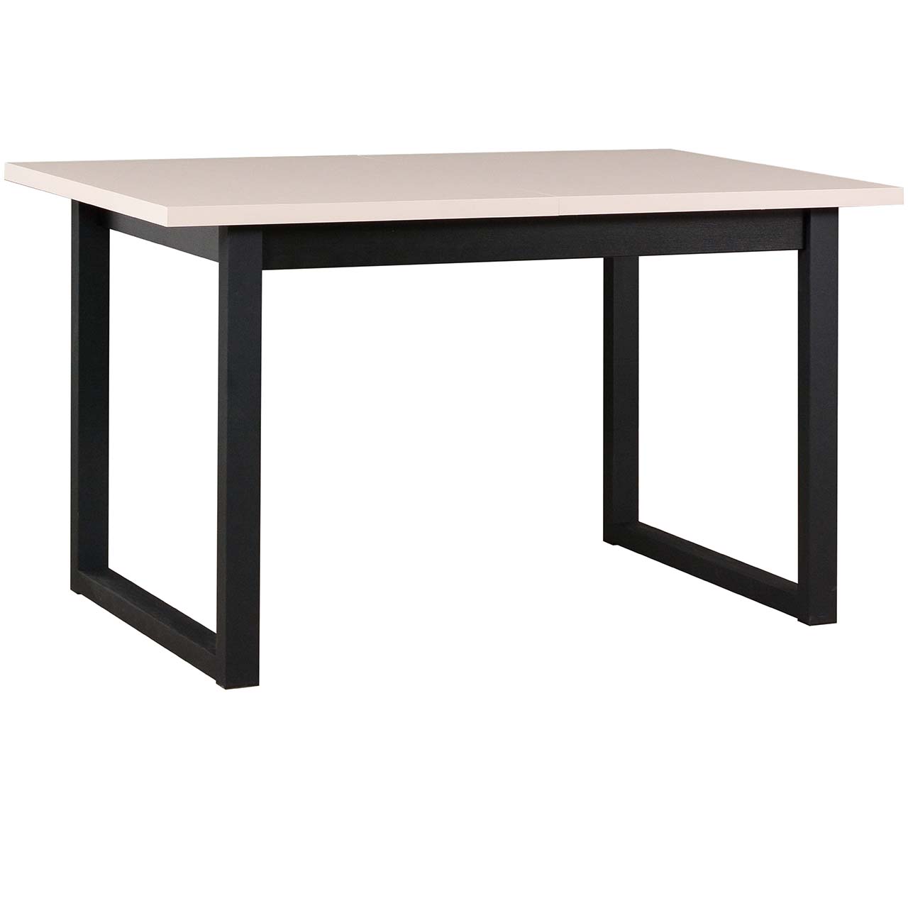 Stół DS52 80x140/180 kaszmir laminat / czarny