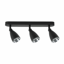 Campana 3 spot czarny 3xGU10