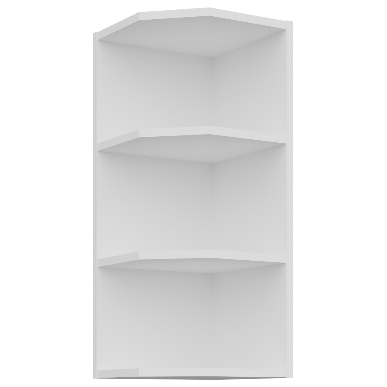 Półka narożna 30 CAMERON 49 biały