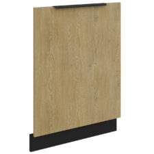 Front do zmywarki 60 CAMERON 58 czarny / dąb artisan