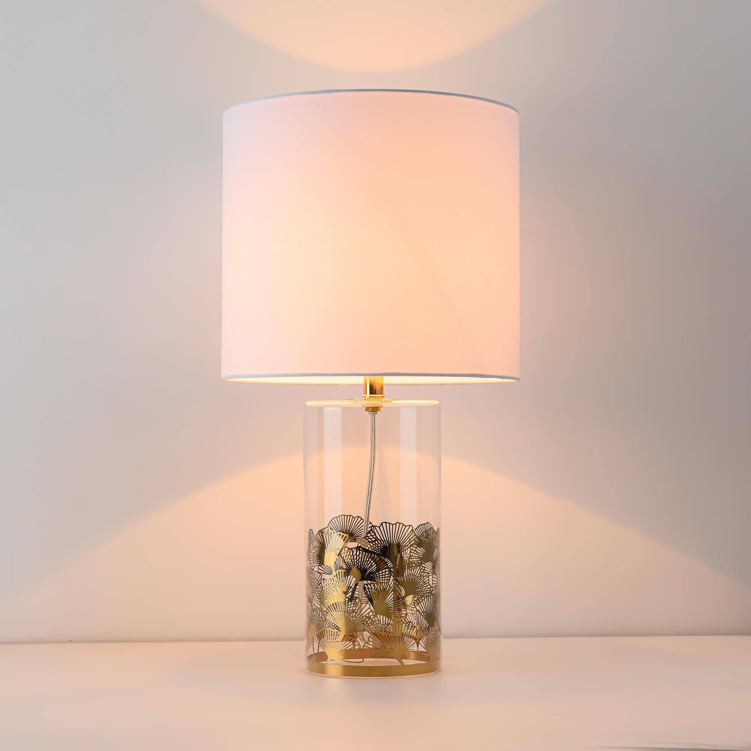 Lampa stołowa Sunflower biała 1xE27 - obrazek 7