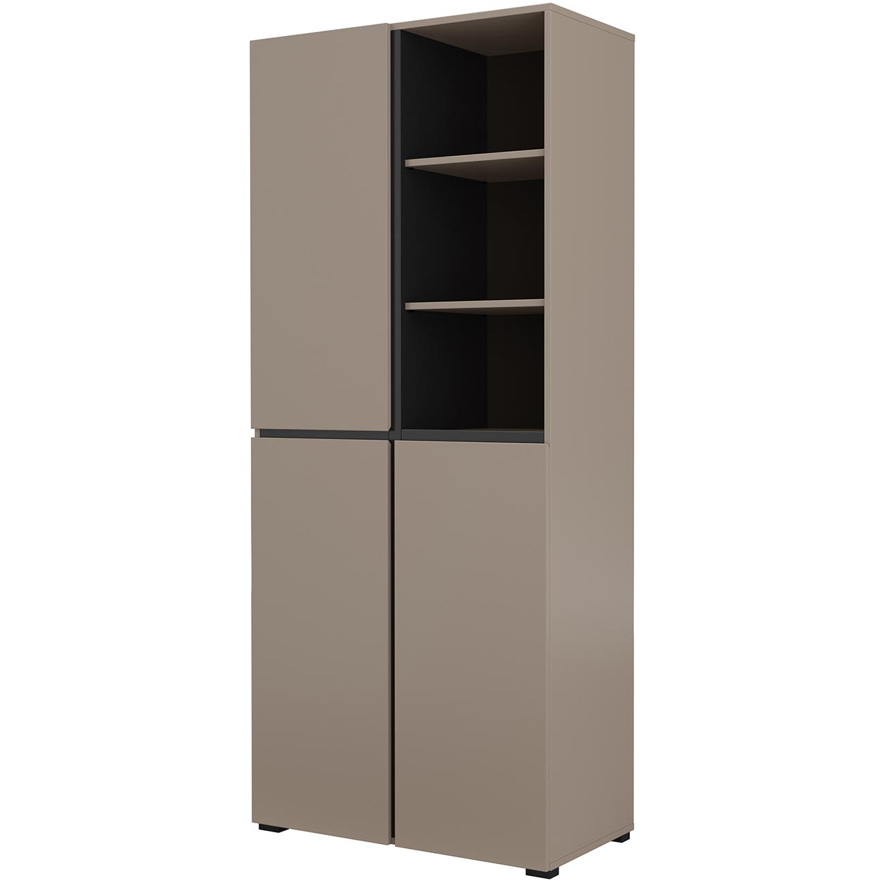 Garderoba CROSI 1 congo / czarny - obrazek 6