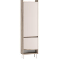 Szafa FLEUR 01 dąb cremona terracotta / kaszmir