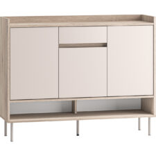 Komoda FLEUR 02 dąb cremona terracotta / kaszmir