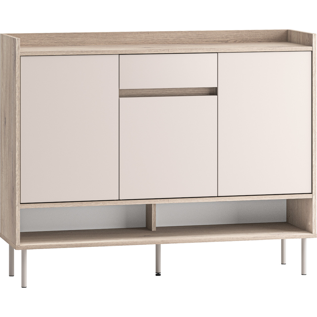 Komoda FLEUR 02 dąb cremona terracotta / kaszmir