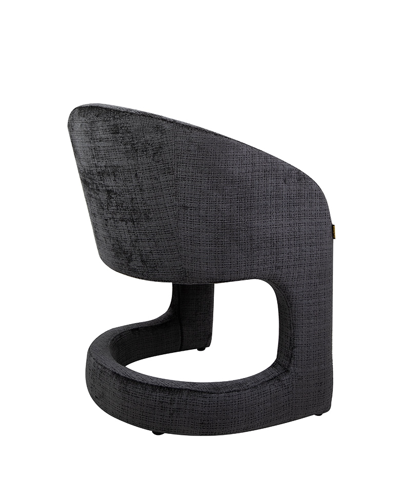 MaMaison krzesło SHELLY czarne - obrazek 4