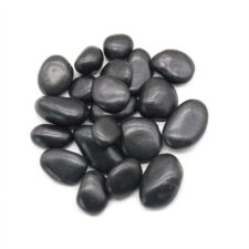 Kamień OTOCZAK 3-5 cm 5 kg polerowany czarny