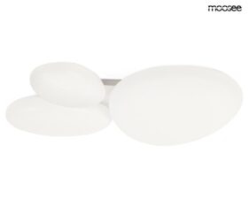 MOOSEE lampa sufitowa / plafon CLOUD 3 biała