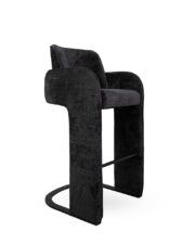 MaMaison krzesło barowe BORA czarne