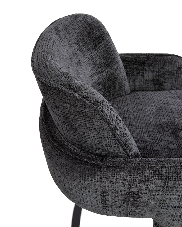 MaMaison BORA czarne – designerskie krzesło skandynawskie do wnętrz - obrazek 6