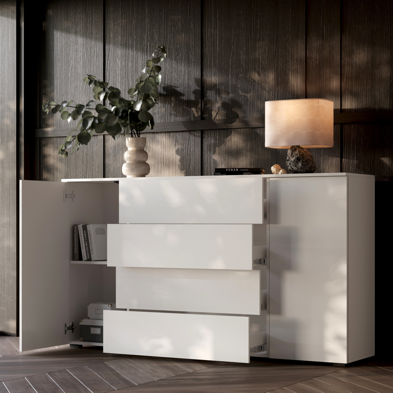 Komoda FIGO 05 biały - obrazek 6