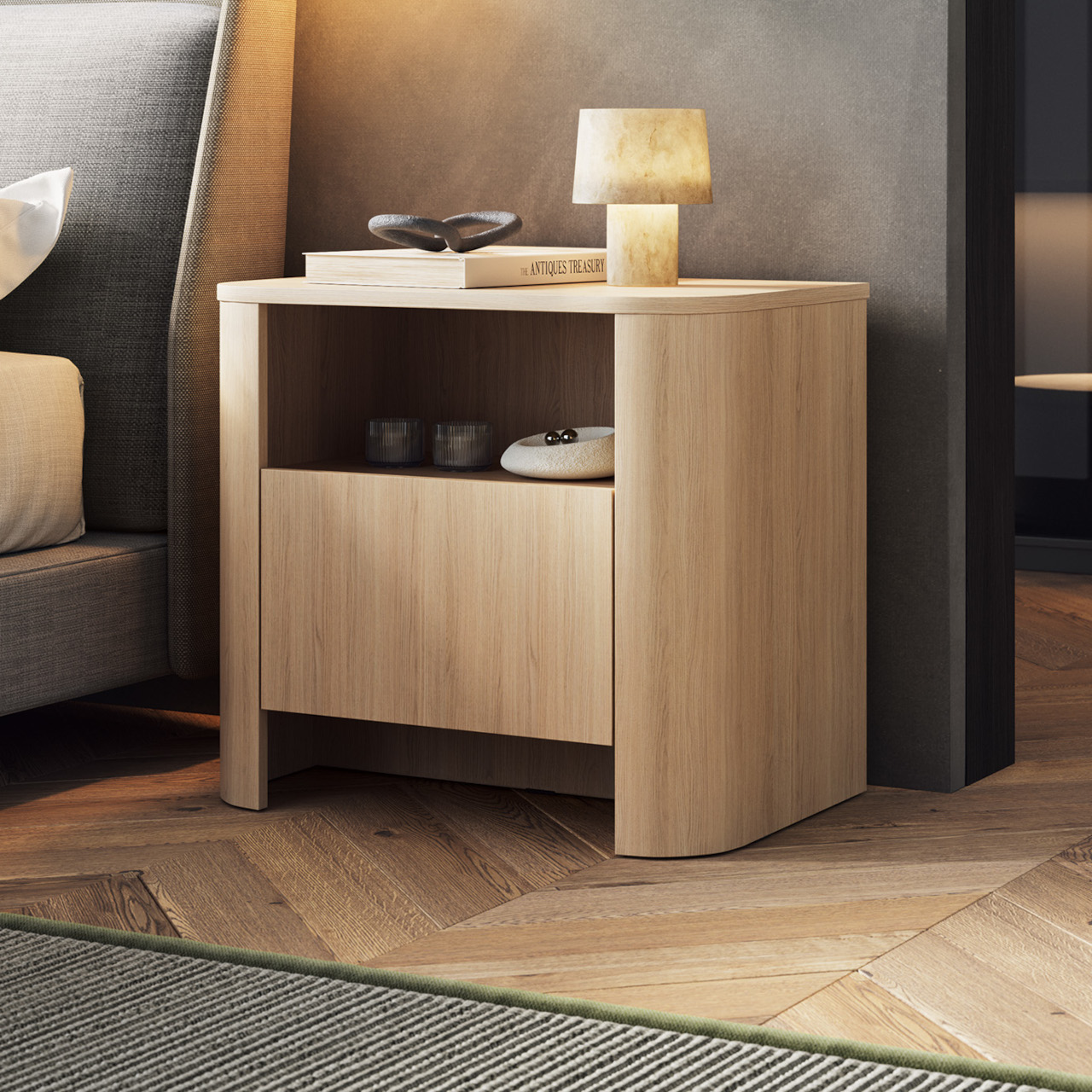 Stolik nocny MODUGNO 05 dąb vicenza - obrazek 6