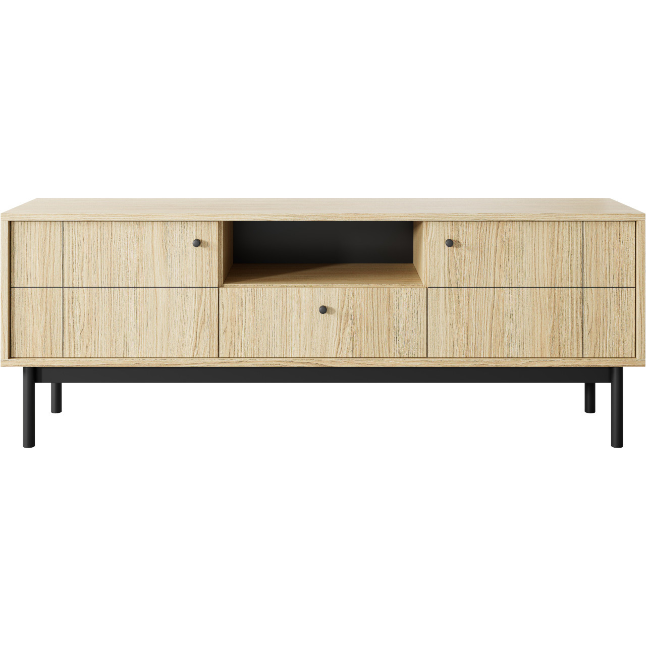 Szafka RTV ALSTREMO 01 dąb linea - obrazek 3