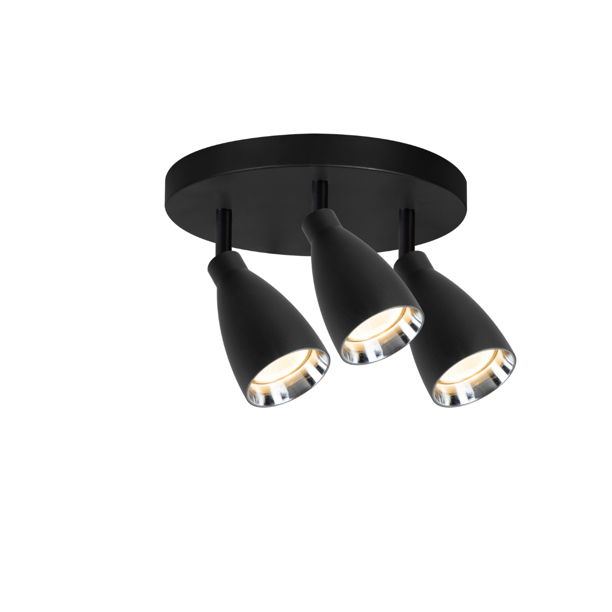Campana 3 plafon czarny 3xGU10 - obrazek 4