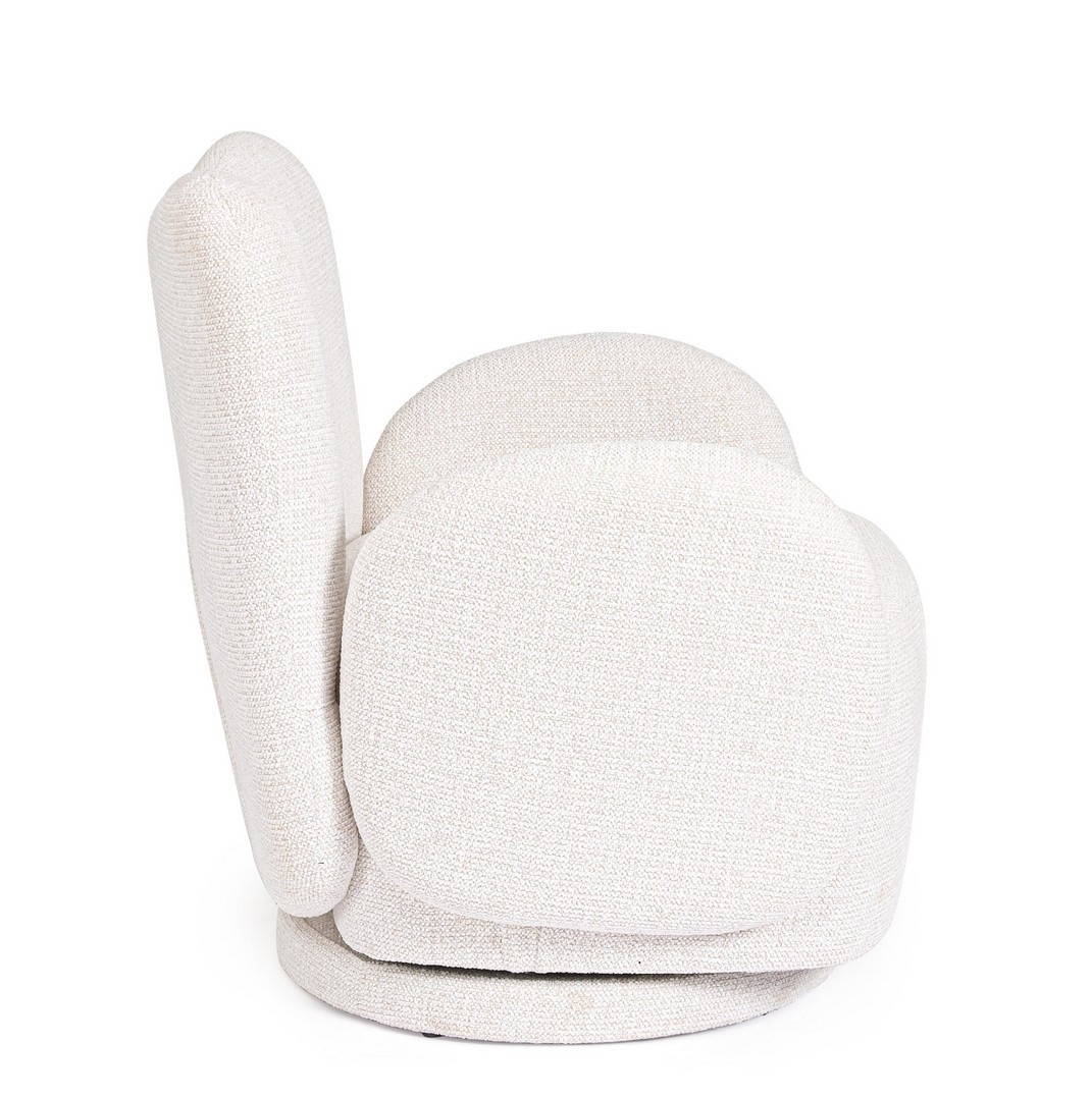 BIZZOTTO fotel obrotowy HARPER biały - obrazek 6